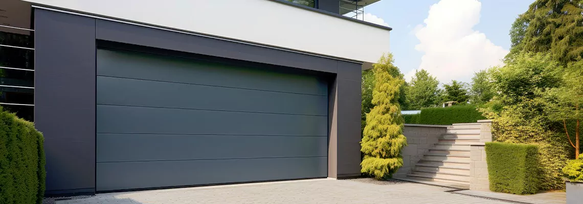 Haas Galvanized Steel Garage Door in Peoria, IL