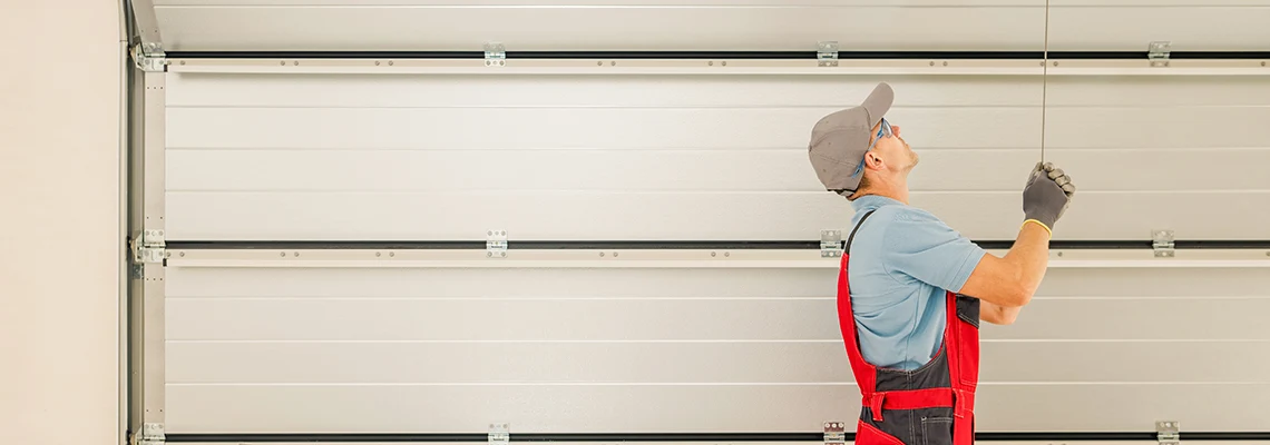 Aluminum Garage Door Installation in Peoria, Illinois