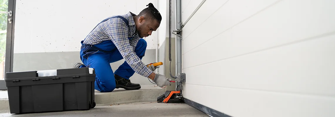 Repair Garage Door Not Closing But Light Flashing in Peoria, IL