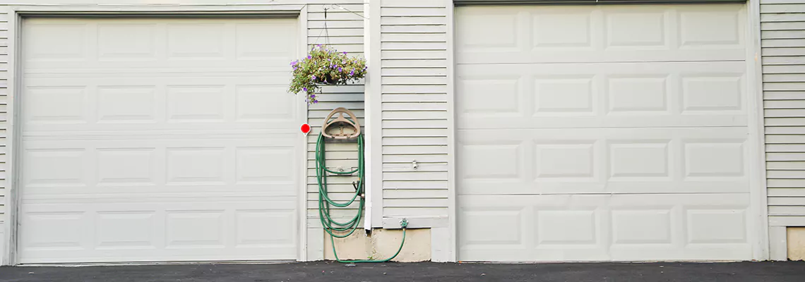 Sectional Garage Door Dropped Down Repair in Peoria, Illinois