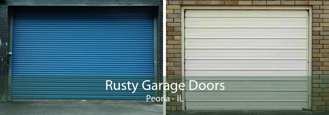 Rusty Garage Doors Peoria - IL